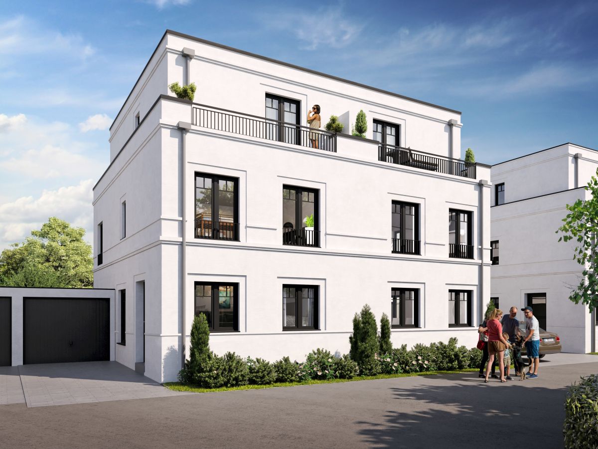 Haus Typ B Straßenansicht Typ B Strasse